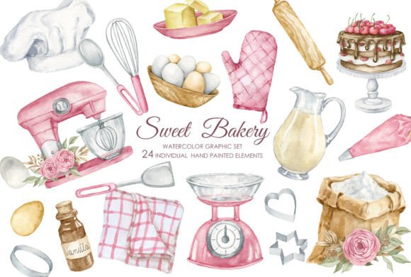 Pink Bakery Clipart with Flowers: A Designer's Guide