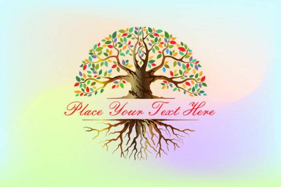 Understanding the Versatility and Design Potential of a Colorful Circle Tree Logo